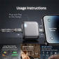 ⚡ 140W Smart Auto-Disconnect Charger – Compact Power Adapter
