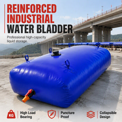 💧 Foldable Water Storage Bladder | 100–500L