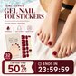 💅 Semi-Cured Gel Toenail Stickers | 32-Piece Set
