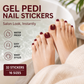 💅 Semi-Cured Gel Toenail Stickers | 32-Piece Set