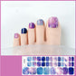 💅 Semi-Cured Gel Toenail Stickers | 32-Piece Set