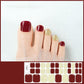 💅 Semi-Cured Gel Toenail Stickers | 32-Piece Set