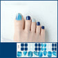 💅 Semi-Cured Gel Toenail Stickers | 32-Piece Set