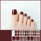 💅 Semi-Cured Gel Toenail Stickers | 32-Piece Set