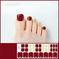 💅 Semi-Cured Gel Toenail Stickers | 32-Piece Set