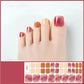 💅 Semi-Cured Gel Toenail Stickers | 32-Piece Set