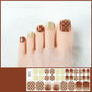 💅 Semi-Cured Gel Toenail Stickers | 32-Piece Set