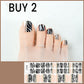 💅 Semi-Cured Gel Toenail Stickers | 32-Piece Set