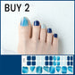 💅 Semi-Cured Gel Toenail Stickers | 32-Piece Set