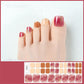 💅 Semi-Cured Gel Toenail Stickers | 32-Piece Set