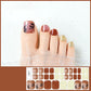 💅 Semi-Cured Gel Toenail Stickers | 32-Piece Set