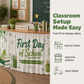 🎉 Classroom Party Table Skirt | Quick Decor
