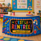 🎉 Classroom Party Table Skirt | Quick Decor