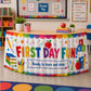 🎉 Classroom Party Table Skirt | Quick Decor