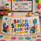 🎉 Classroom Party Table Skirt | Quick Decor