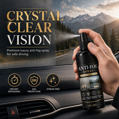 🌫️ Car Glass Anti-Fog Spray | Clearer View