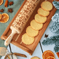 🎄 Embossed Rolling Pin | Festive Cookie Patterns