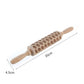 🎄 Embossed Rolling Pin | Festive Cookie Patterns