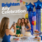 🎉 Foil Balloon + Tassel Set | Party Backdrop