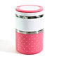 🍱 Insulated Stainless Lunch Box | 1–3 Layers