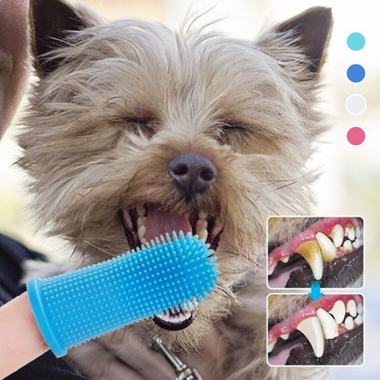 Silicone Finger Toothbrush for Pets