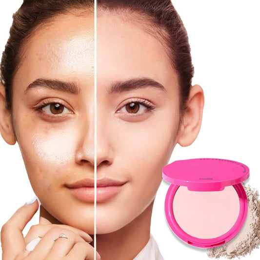 ✨ Oil-Control Pressed Powder | Soft Matte Finish