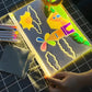 ✍️ Light-Up Acrylic Drawing Board | Reusable Fun