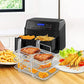 🍎 Air Fryer Dehydrator Rack | 3-Layer Stainless Steel
