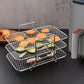 🍎 Air Fryer Dehydrator Rack | 3-Layer Stainless Steel
