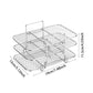 🍎 Air Fryer Dehydrator Rack | 3-Layer Stainless Steel