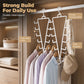 👕 V-Shape Double-Sided Hanger | Space Saver