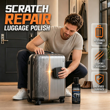 🧳 Hard-Shell Luggage Polish | Scuff Care