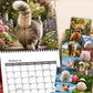 🐾 2027 Funny Animal Butt Calendar | Smile Monthly