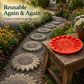 🌻 Silicone Stepping Stone Mold | DIY Garden Path