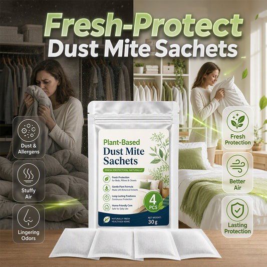 🌿 Plant-Based Bedding Freshness Pouches | 4 Pack