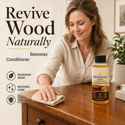 🪵 Beeswax Wood Care Oil 100ml + Cloth
