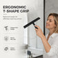 🧼 Silicone Shower Squeegee | Matte Black