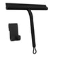 🧼 Silicone Shower Squeegee | Matte Black