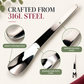 🥄 316 Stainless Steel Dessert Spoon | Long Handle