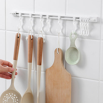 🪝 No-Drill Sliding Track Hooks | 30/40cm