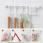 🪝 No-Drill Sliding Track Hooks | 30/40cm