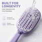 Portable Self-Cleaning Foldable Vent Hairbrush