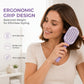 Portable Self-Cleaning Foldable Vent Hairbrush