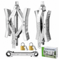 🚐 RV Wheel Stabilizer | Metal Tandem Chock