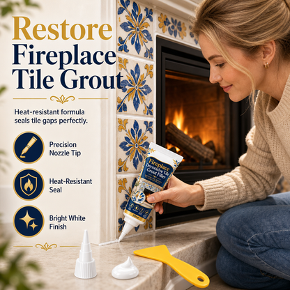🧱 Tile Grout Repair Kit | 30ml Precision Filler