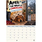 🐾 2027 Dachshund Wall Calendar | Playful Dog Edition