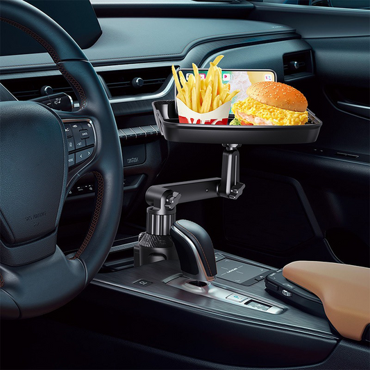 🚗 360° Car Cup Holder Tray | Extendable