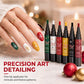 🎄 6-Color Christmas Nail Polish Pens | Festive Set