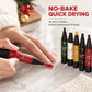 🎄 6-Color Christmas Nail Polish Pens | Festive Set