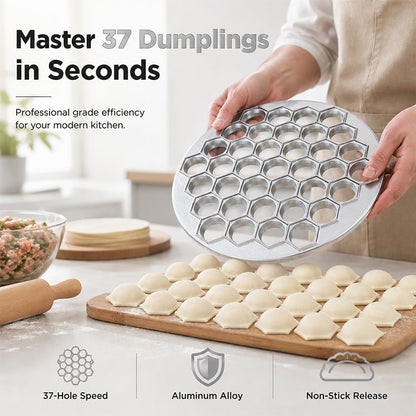 🥟 37-Hole Dumpling Mold | Fast Batch Maker